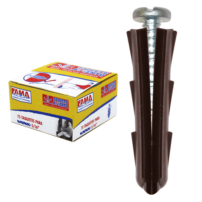 Taquete Avierto en Caja