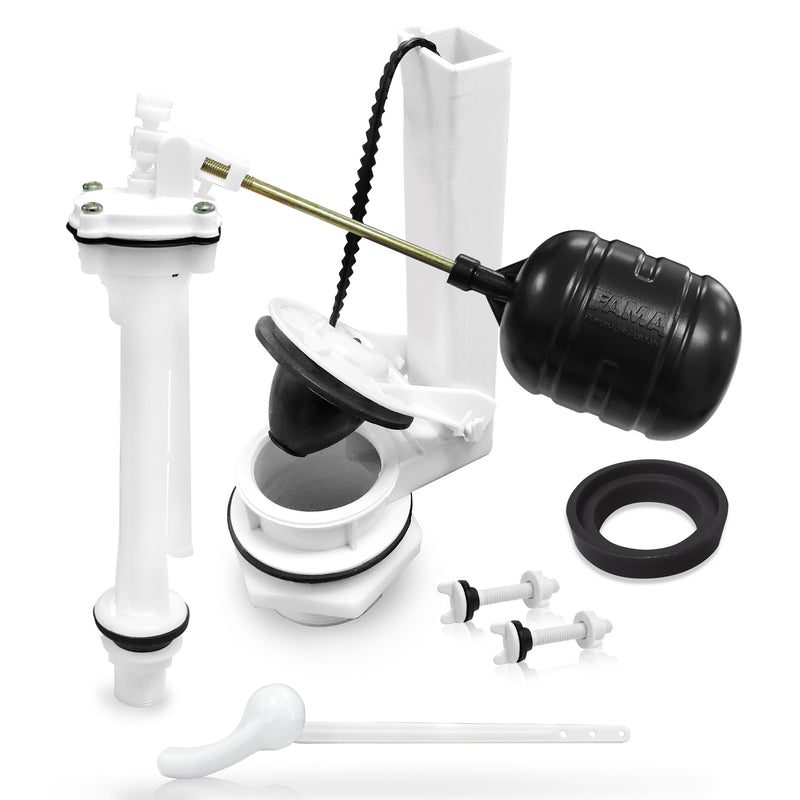 Herraje WC Mini-Max 2" x 8" Pal. Bca. B/Bco. M.Janet, y Esponjoso (9408)