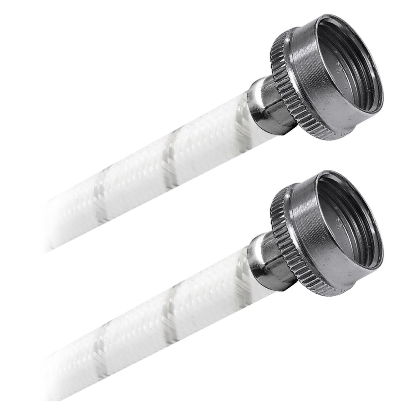 Conector Flexible | Manguera Llenado Lavadora | 3/4" N.H. X 3/4" N.H. Poliacetal | Vinil