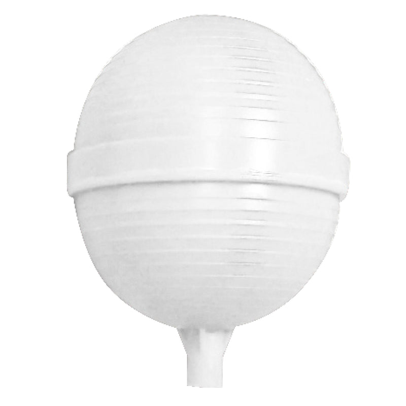 Flotador Plastico 4"  "Blanco"  Sin Varilla  (9724)