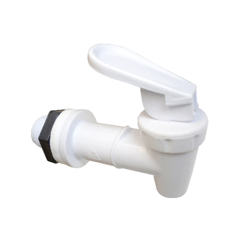 Llave Para Dispensador de Agua Macho 3/4"  Palanca BLANCA (2913)