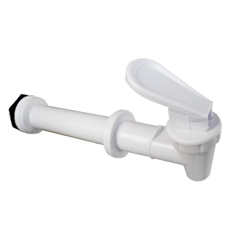 Llave Para Dispensador de Agua Macho Larga 3/4"  7cm. Blanca  (2920)