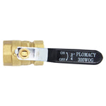 Valvula Esfera 300 WOG 3/4 Roscable Plomacy  (VE19R)