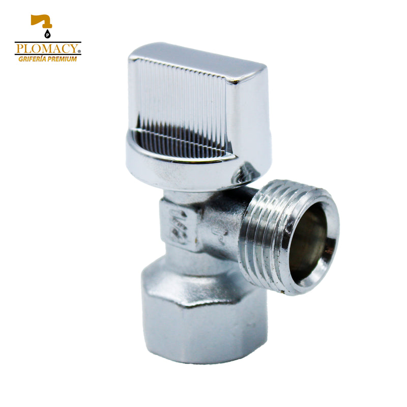 Válvula de Control Cromada 1/2" x 1/2"