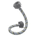 Conector Flexible | Sanitario | 7/8" AM X 7/8" AM | Acero Inoxidable